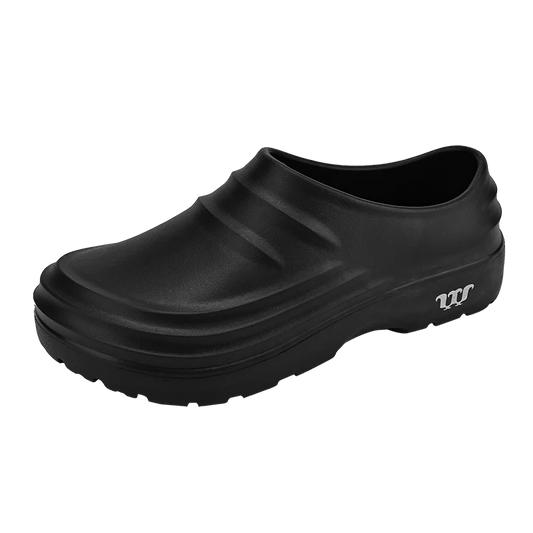 Summer Anti-Slip Chef Clogs for Kitchen & Casual Wear black 48-1-3 by HitMyNeed