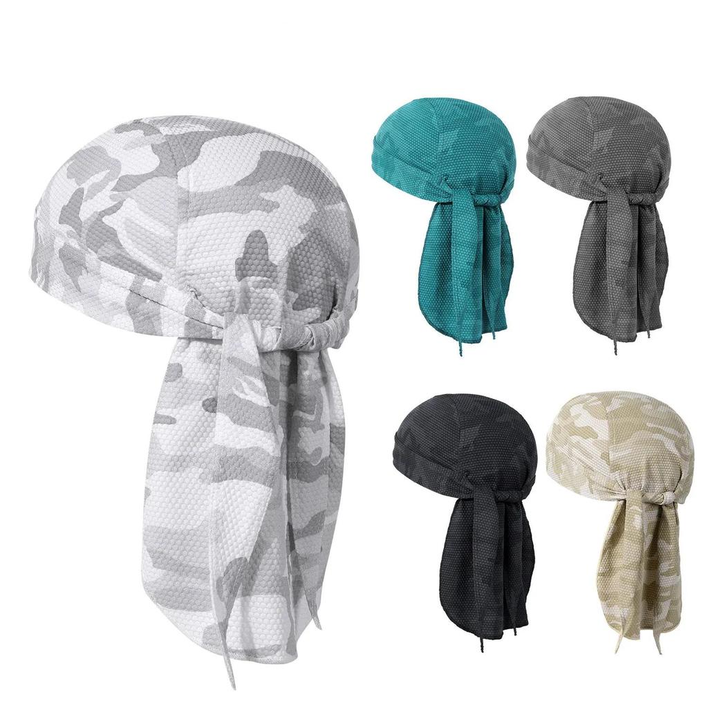 Summer Quick-Dry Cycling Bandana Cap with Sun Protection by HitMyNeed