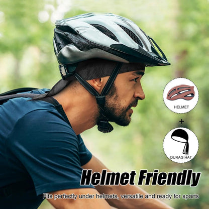 Summer Quick-Dry Cycling Bandana Cap with Sun Protection by HitMyNeed