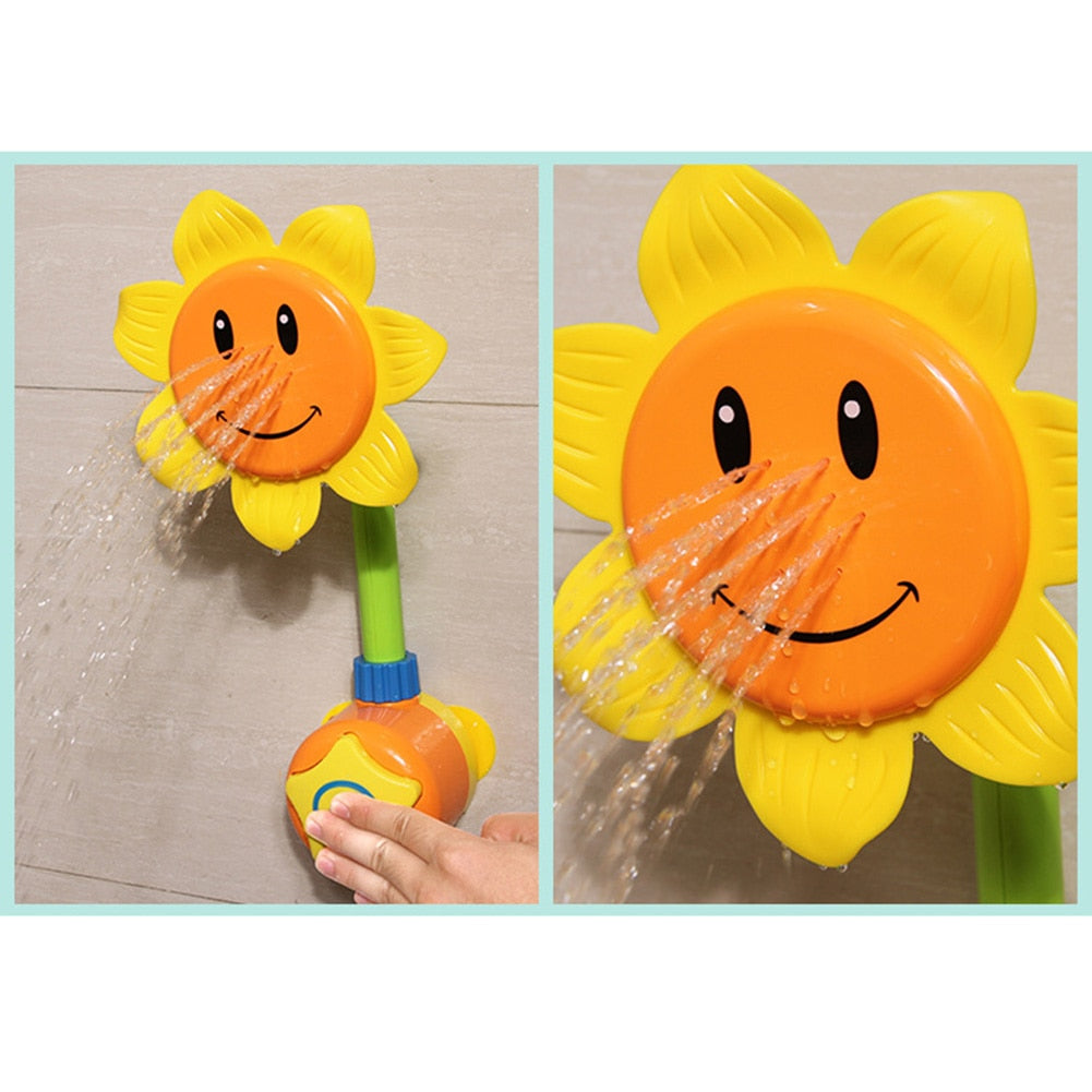 Sunflower Bathtub Circulating Shower for Kids by HitMyNeed