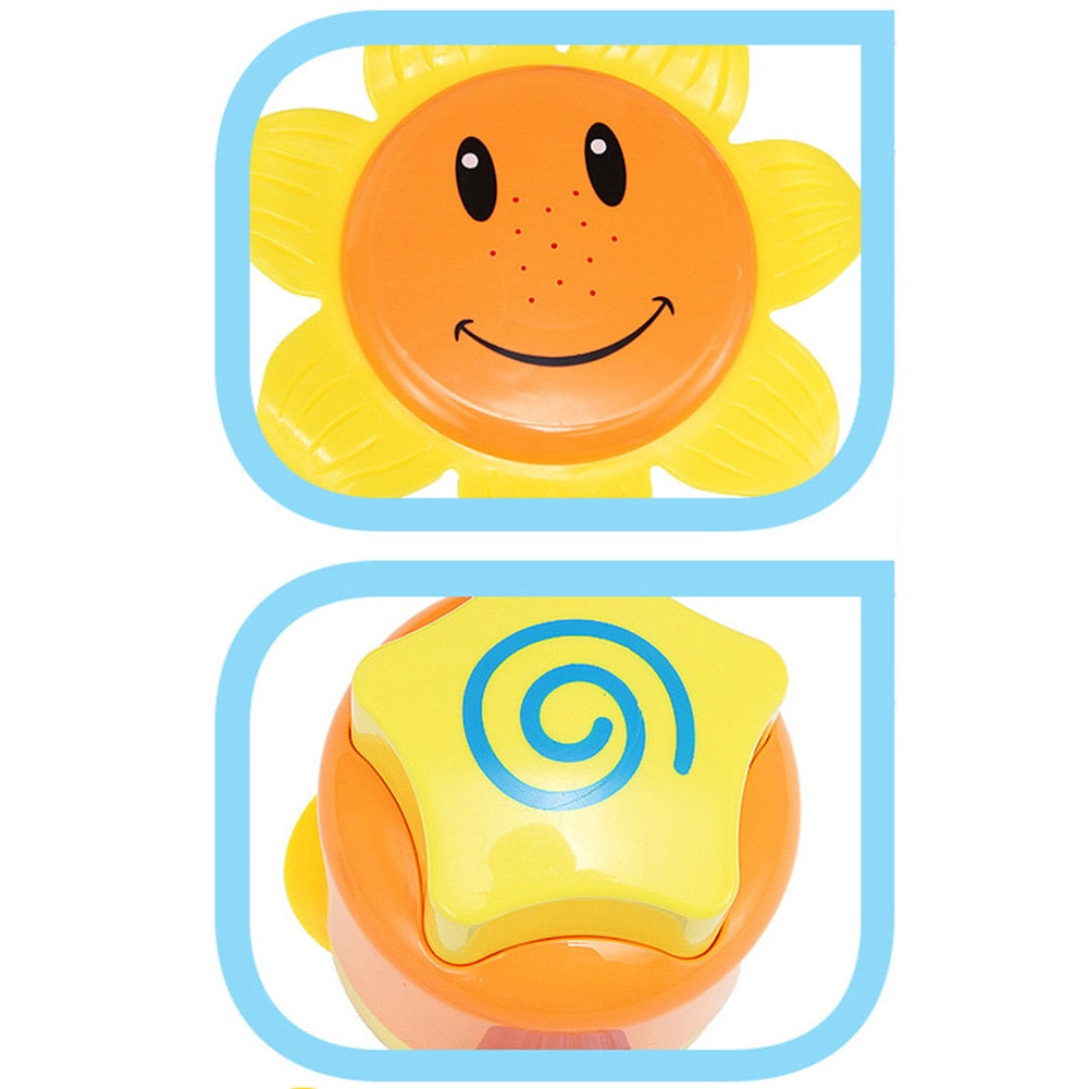 Sunflower Bathtub Circulating Shower for Kids by HitMyNeed