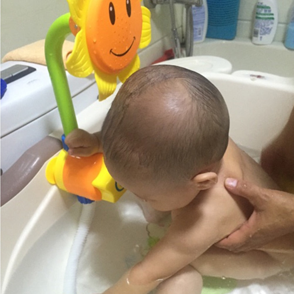 Sunflower Bathtub Circulating Shower for Kids by HitMyNeed