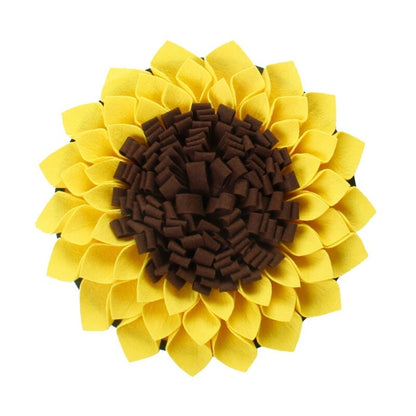 Sunflower Snuffle Mat for Dogs, 38 cm by HitMyNeed