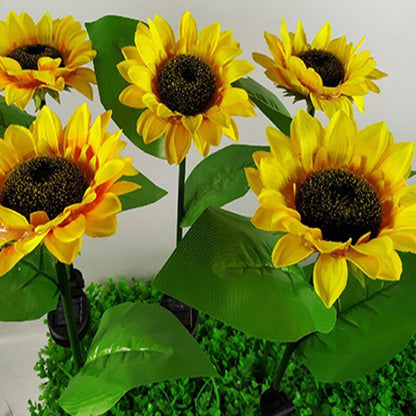 Sunflower Solar Garden Lights Set of 2 by HitMyNeed