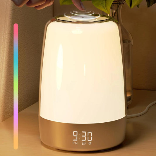 Sunrise Alarm Clock LED Wake-Up Light with RGB Modes by HitMyNeed