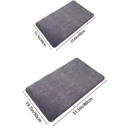 Super Absorbent Anti-Slip Coral Velvet Bathroom Mat by HitMyNeed
