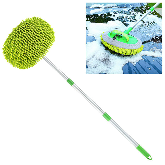 Super Absorbent Microfiber Car Wash Mop with Handle by HitMyNeed