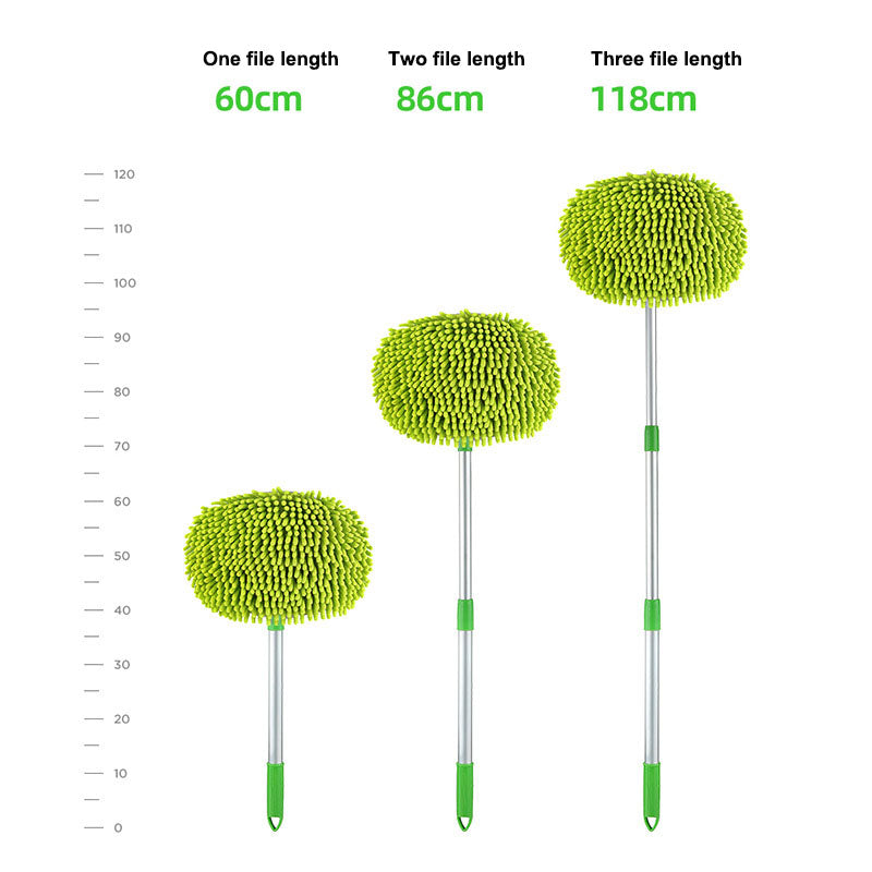 Super Absorbent Microfiber Car Wash Mop with Handle by HitMyNeed