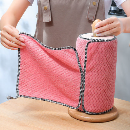 Super Absorbent Microfiber Kitchen Cloths (5 Pack) by HitMyNeed