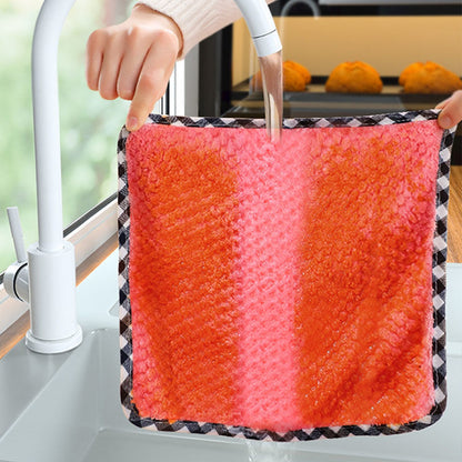 Super Absorbent Microfiber Kitchen Cloths (5 Pack) by HitMyNeed