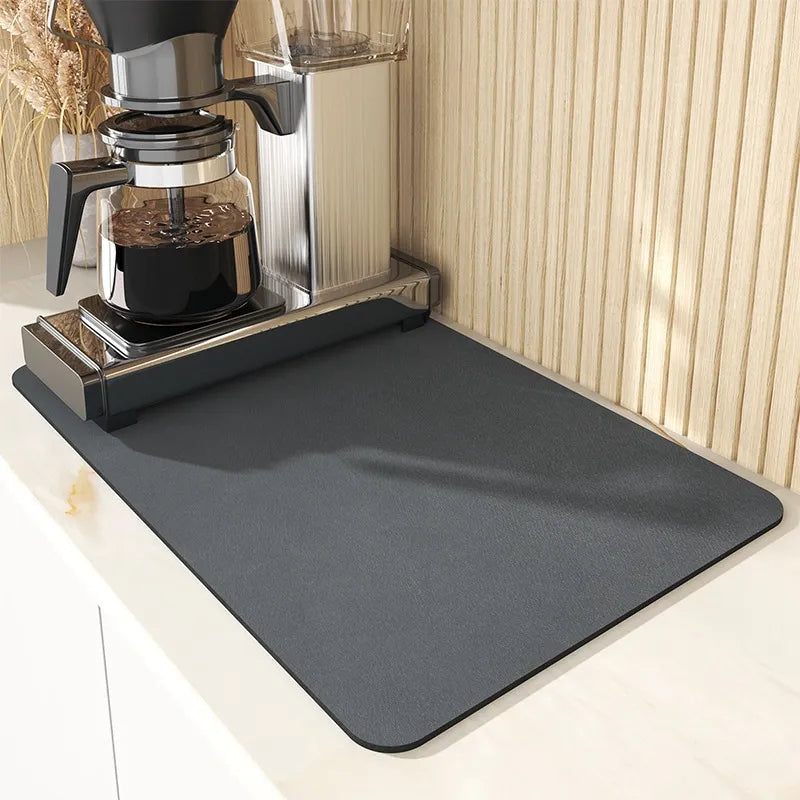 Super Absorbent Non-Slip Kitchen & Dish Drying Mat by HitMyNeed