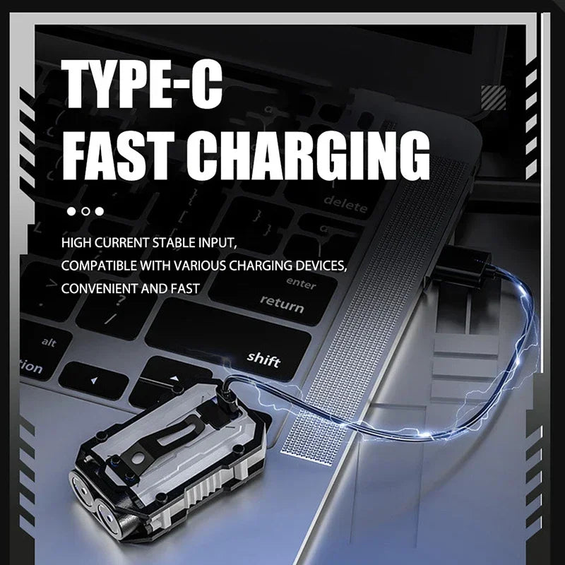 Super Bright Magnetic Mini Keychain Flashlight by HitMyNeed