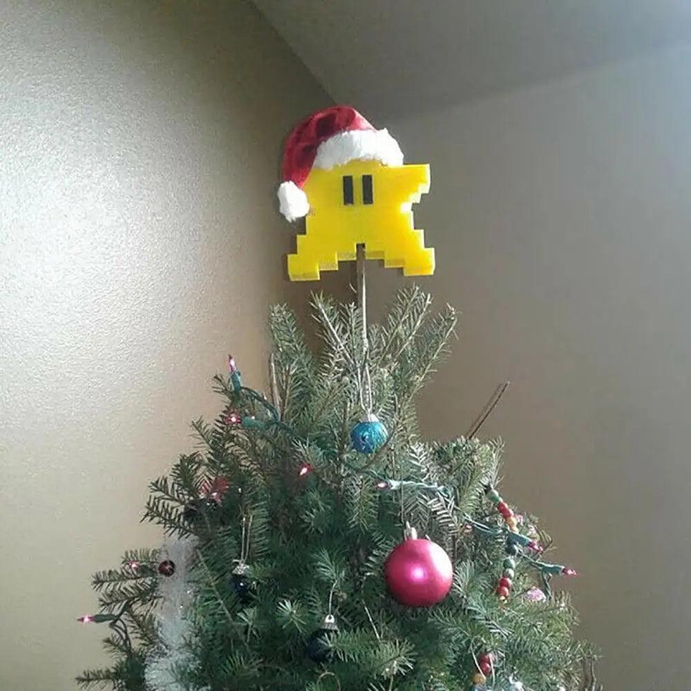 Super Mario Starfish Christmas Tree Ornament 15cm by HitMyNeed