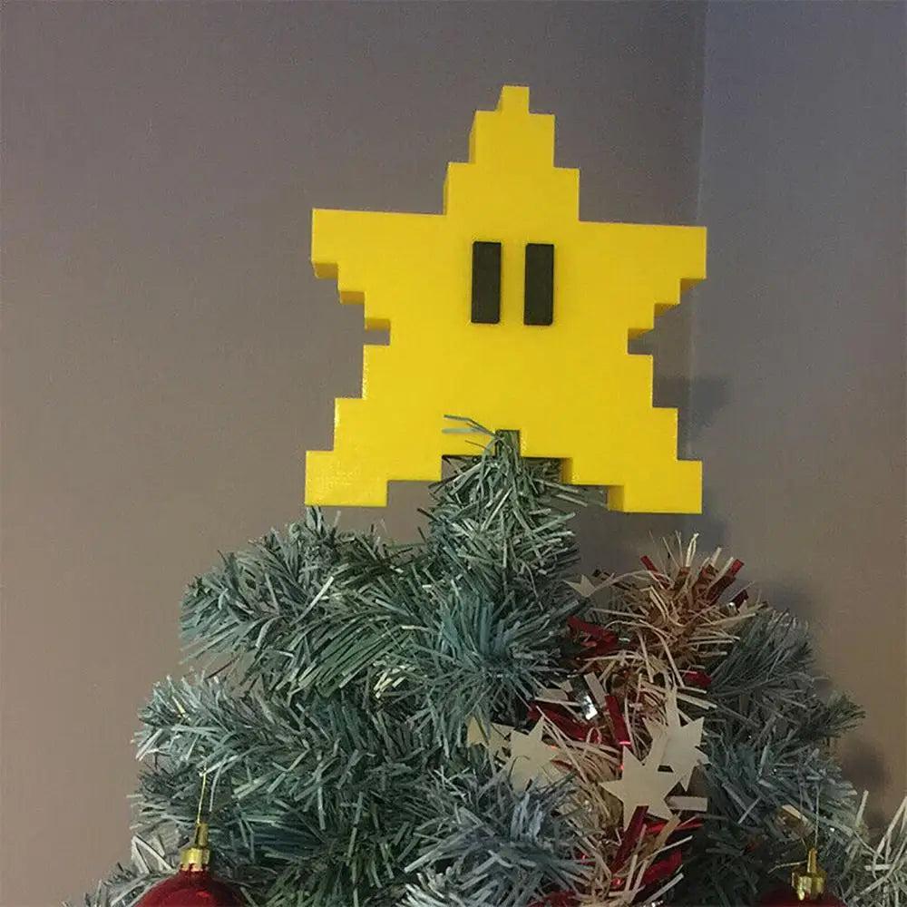 Super Mario Starfish Christmas Tree Ornament 15cm by HitMyNeed