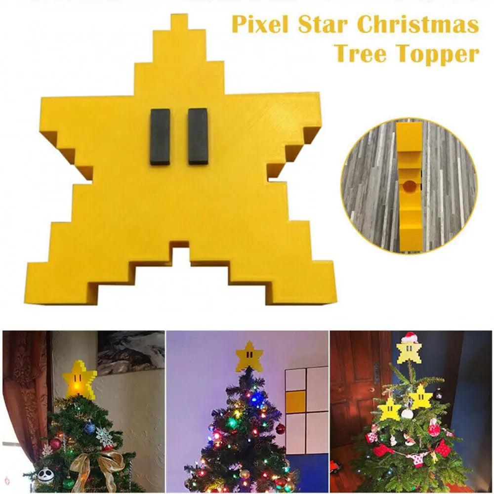 Super Mario Starfish Christmas Tree Ornament 15cm by HitMyNeed