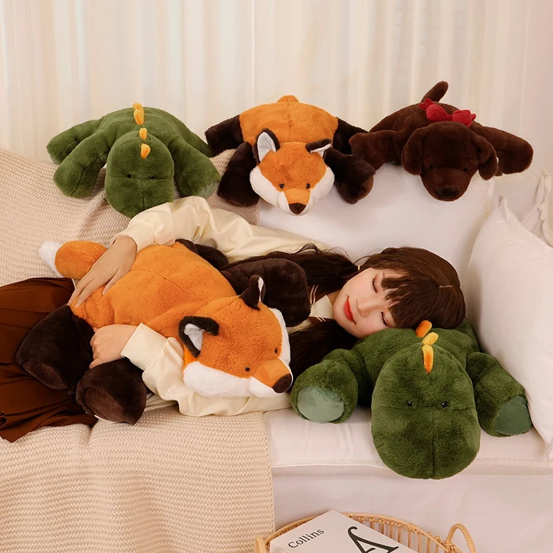 Super Soft Animal Plush Hug Pillow (45-75cm) by HitMyNeed