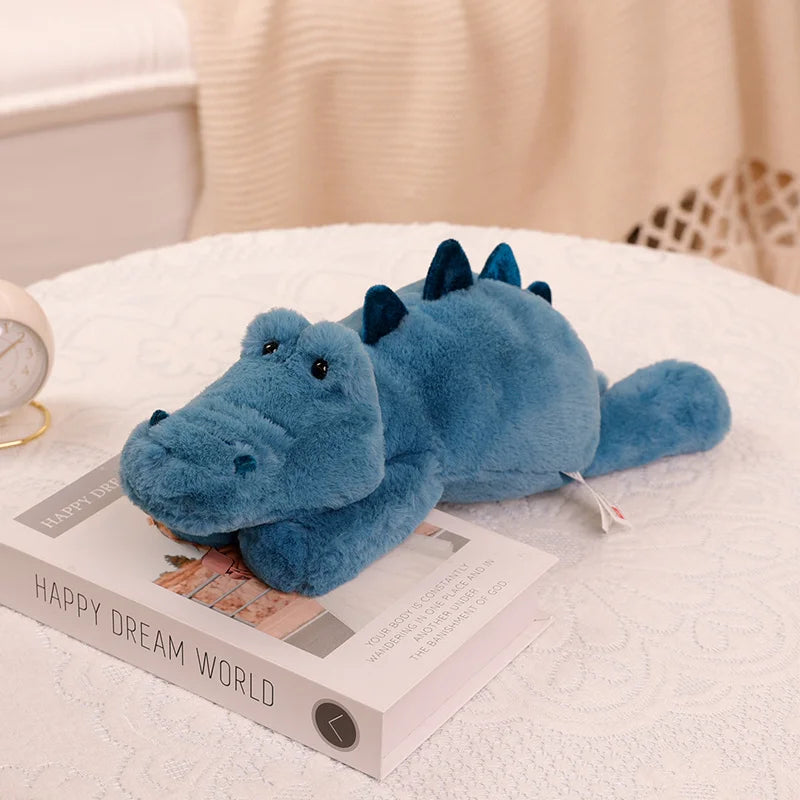 Super Soft Animal Plush Hug Pillow (45-75cm) crocodile about-62-65cm-l by HitMyNeed