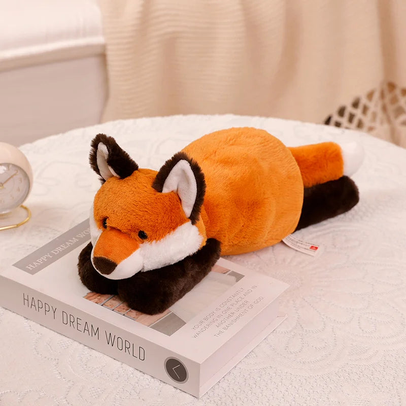 Super Soft Animal Plush Hug Pillow (45-75cm) fox about-42-45cm-s by HitMyNeed