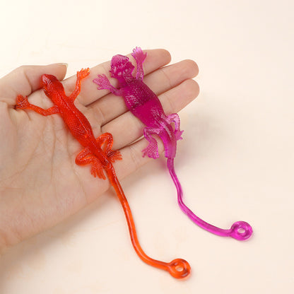 Super Stretchy Sticky Lizard Toys - 5 Pack by HitMyNeed