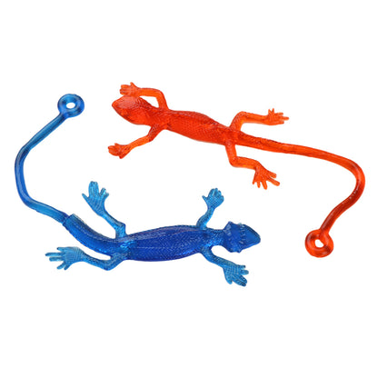Super Stretchy Sticky Lizard Toys - 5 Pack by HitMyNeed