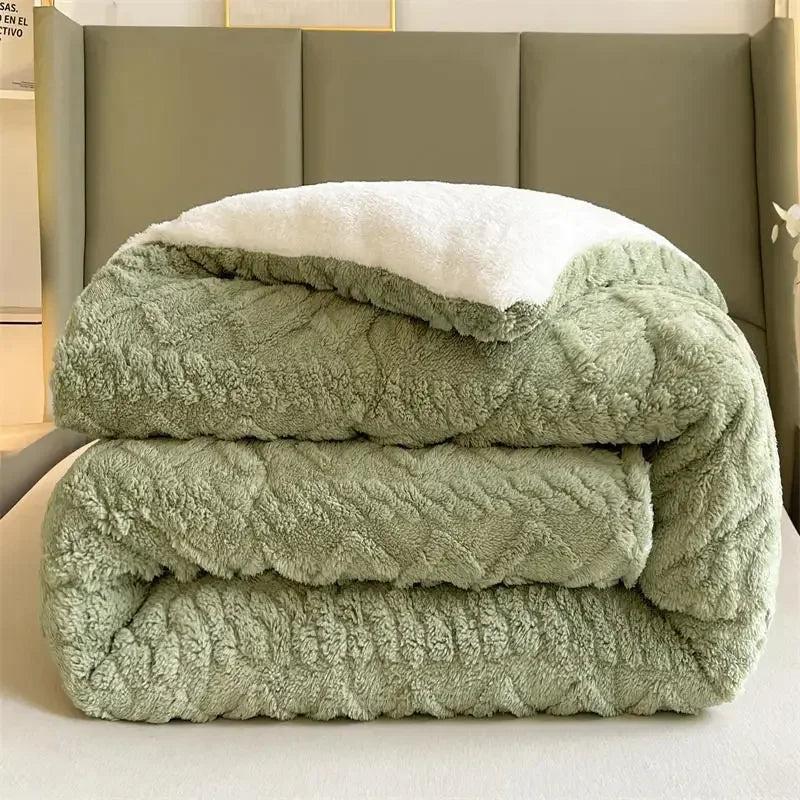Super Thick Winter Lamb Cashmere Weighted Blanket by HitMyNeed