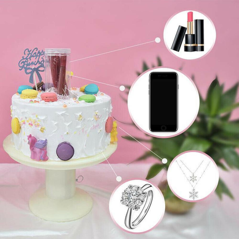 Surprise Cake Popping Stand with Hidden Gift Compartment by HitMyNeed