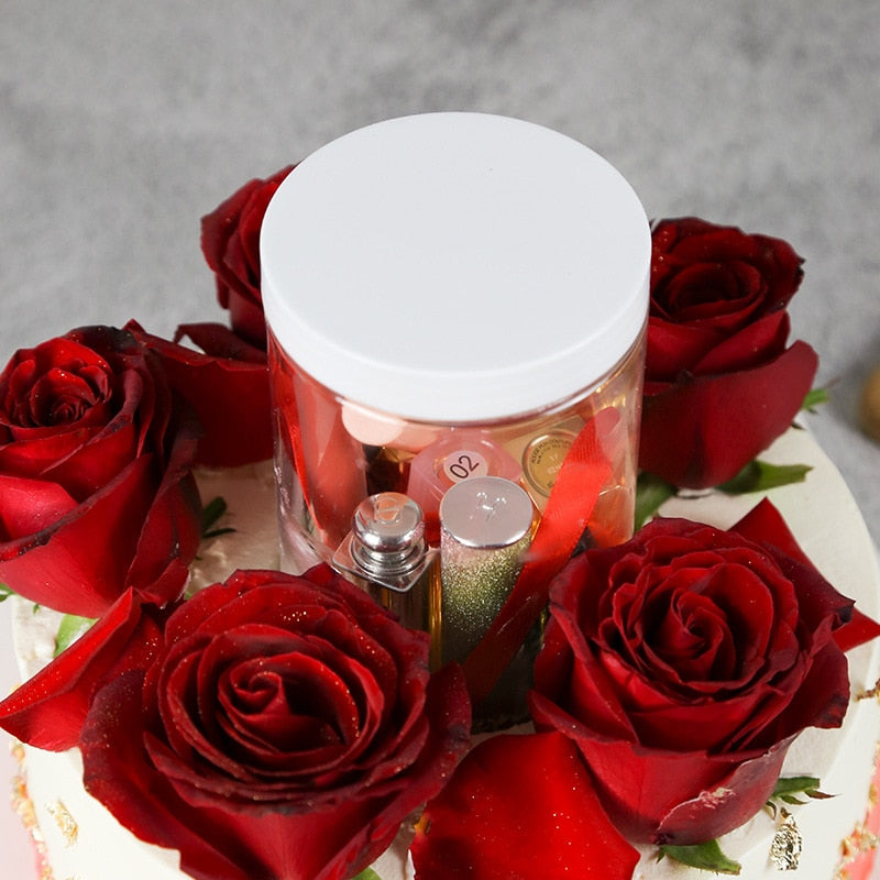 Surprise Cake Popping Stand with Hidden Gift Compartment by HitMyNeed