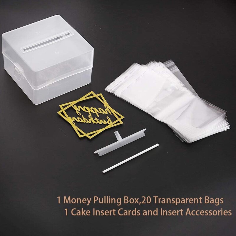 Surprise Pull-Out Cake Money Box Set by HitMyNeed