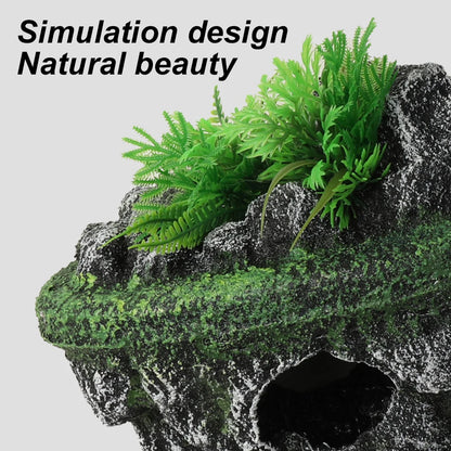 Suspended Island Floating Stone Aquarium Decor by HitMyNeed