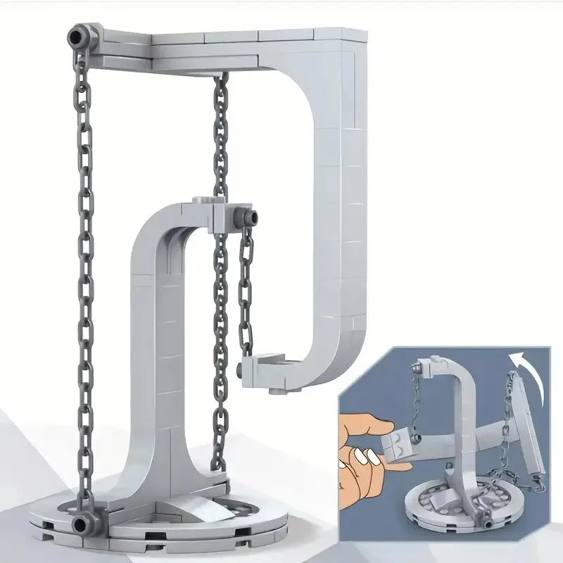Suspension Balance Frame Anti-Gravity Block Puzzle by HitMyNeed