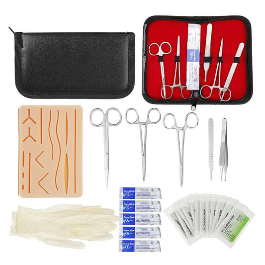 Suture Practice Kit with Realistic Silicone Pad by HitMyNeed