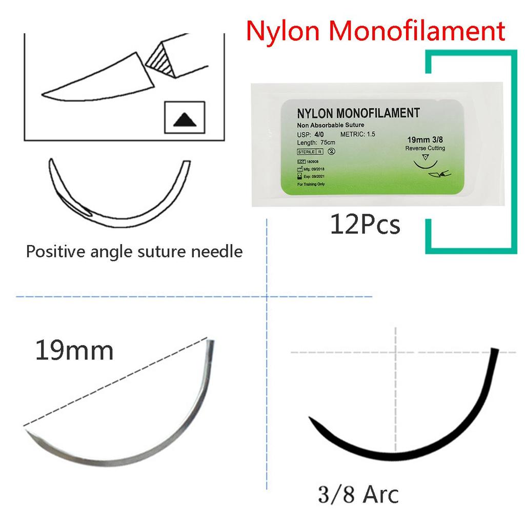 Suture Practice Kit with Realistic Silicone Pad by HitMyNeed