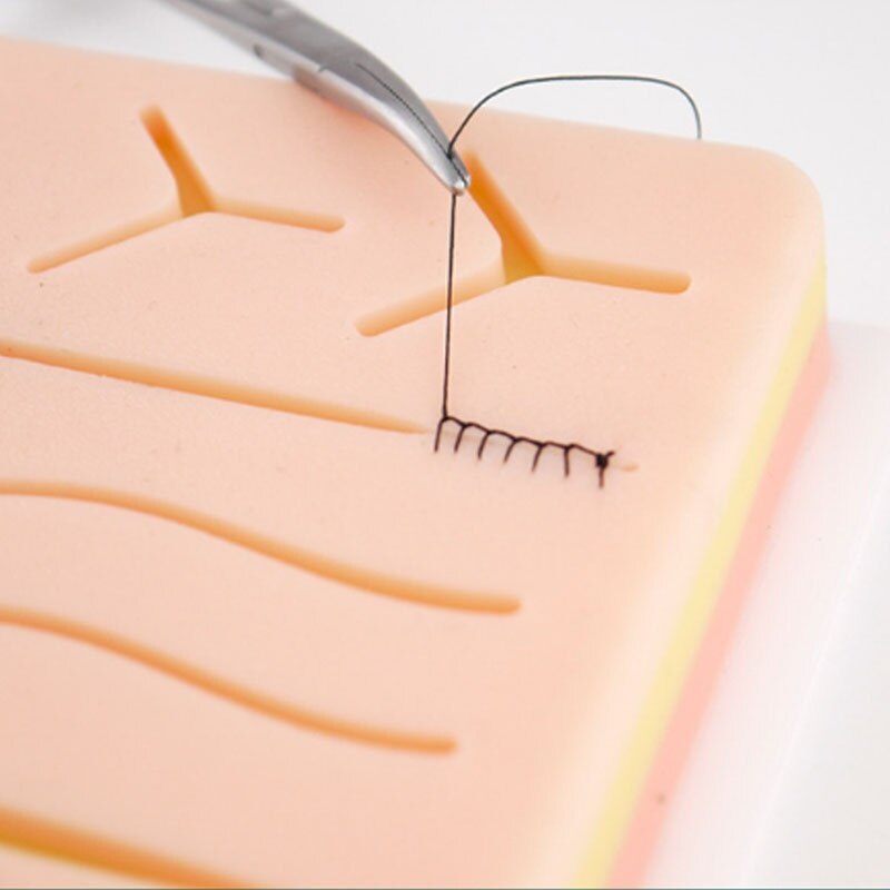 Suture Practice Pad with Realistic Skin Layers by HitMyNeed