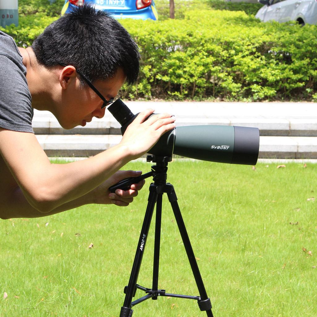 SVBONY 25-75x70 Angled Spotting Scope with Tripod by HitMyNeed