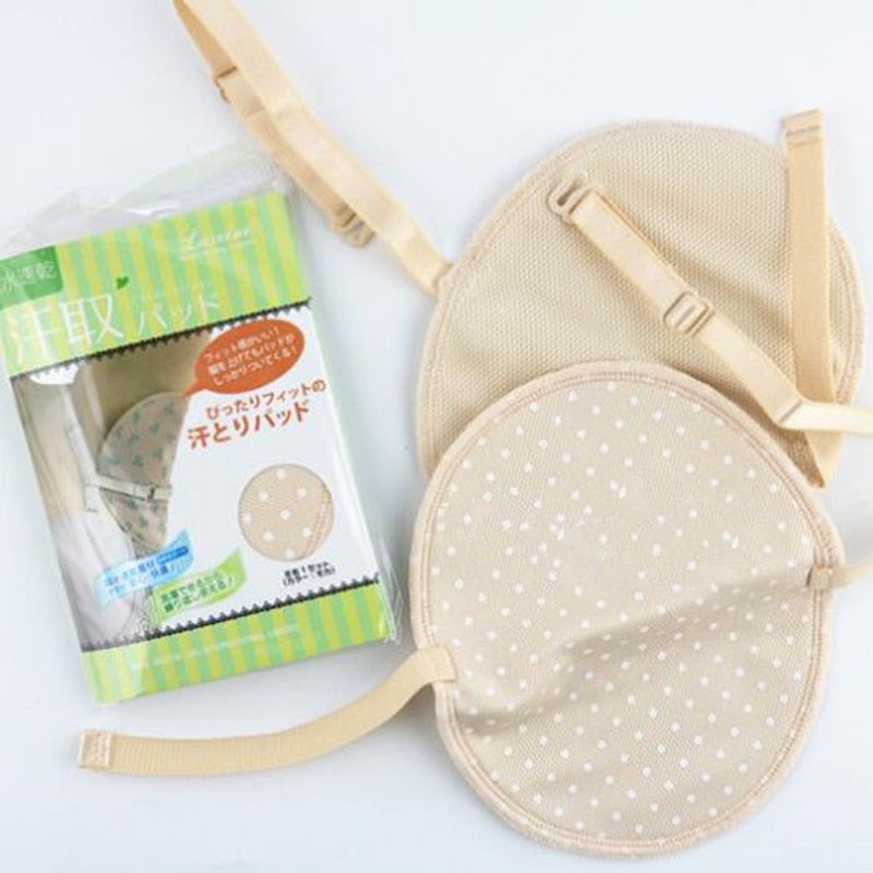 Sweat Shields Underarm Pads with Adjustable Straps by HitMyNeed