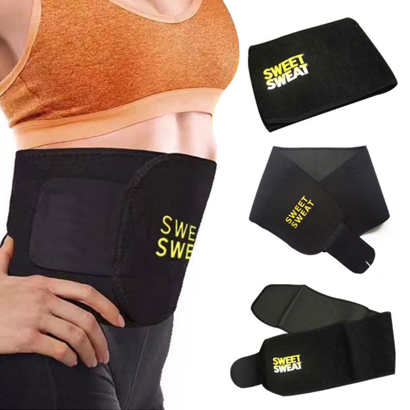 Sweat Slim Waist Shaper Belt with Adjustable Closure by HitMyNeed
