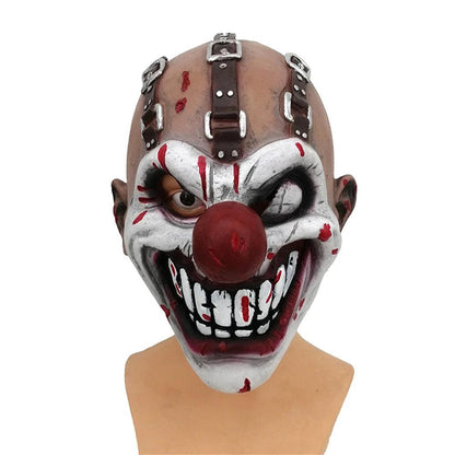 Sweet Tooth One-Eyed Killer Clown Halloween Mask by HitMyNeed