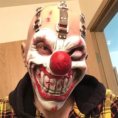 Sweet Tooth One-Eyed Killer Clown Halloween Mask by HitMyNeed