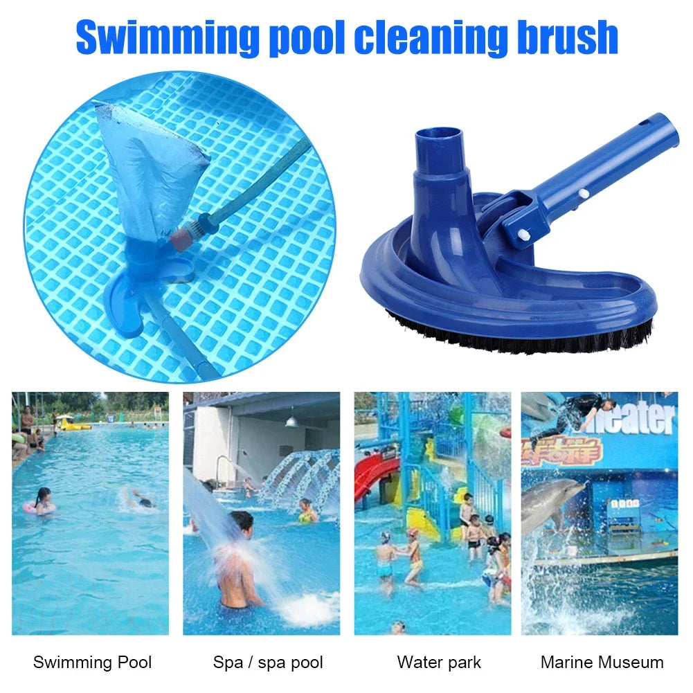 Swimming Pool Suction Vacuum Head with Brush by HitMyNeed