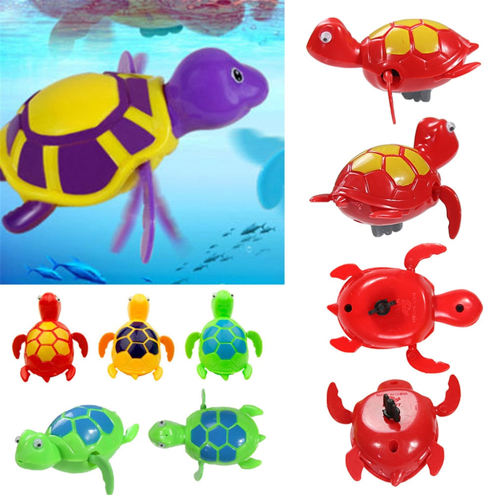 Swimming Turtle Bath Toy for Toddlers by HitMyNeed