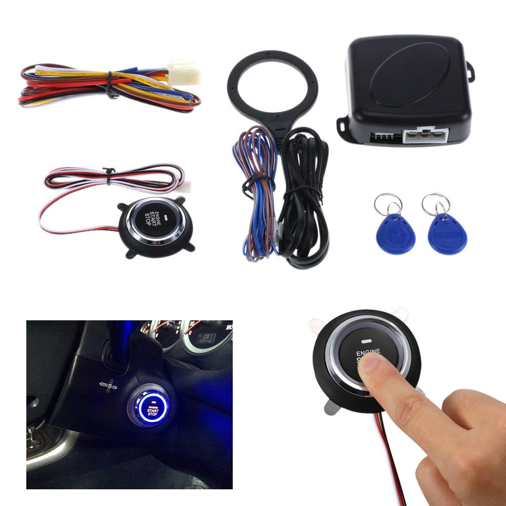 Switch Keyless Entry Push Start Car Starter Kit by HitMyNeed