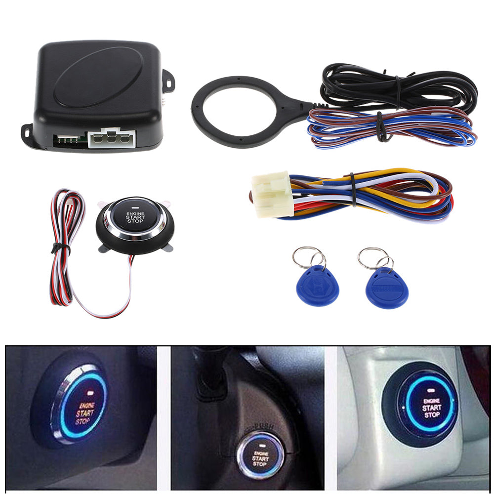Switch Keyless Entry Push Start Car Starter Kit by HitMyNeed
