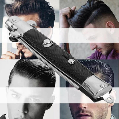 Switchblade Style Folding Pocket Hair Comb for Men by HitMyNeed