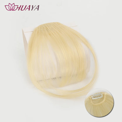 Synthetic Clip-In Air Bangs Invisible Fringe 144.0 by HitMyNeed