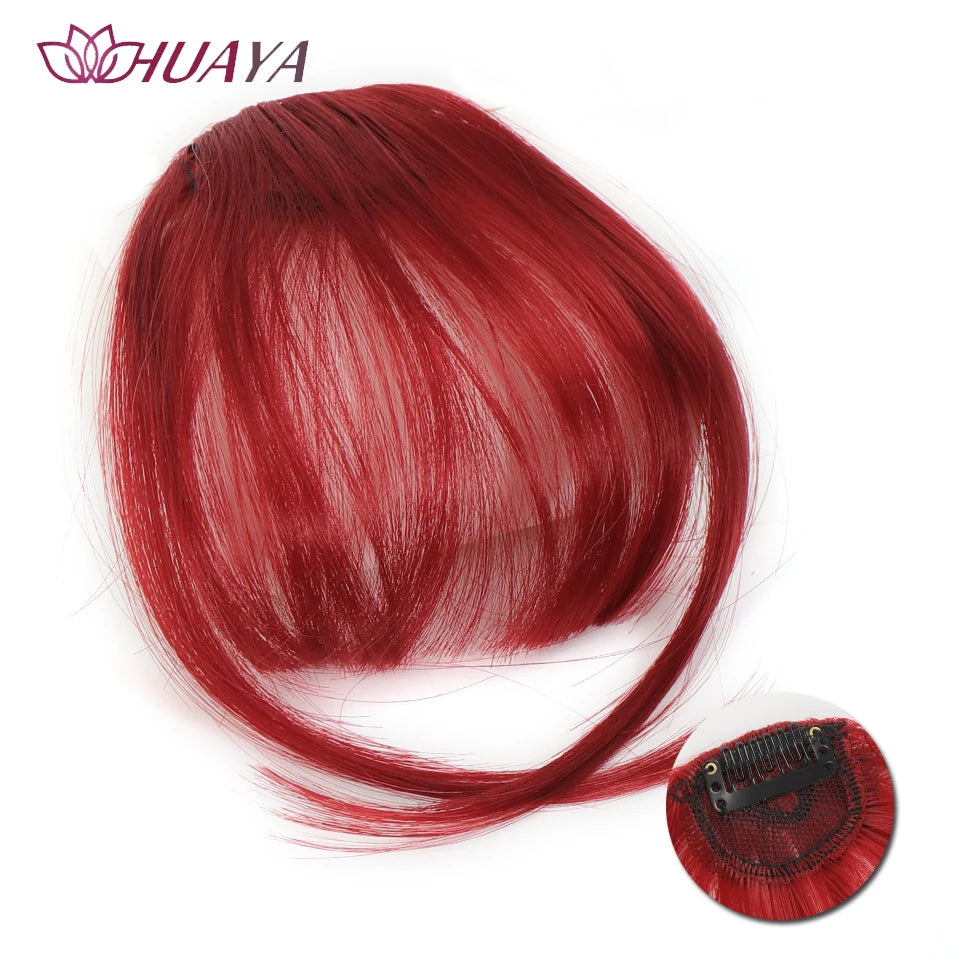 Synthetic Clip-In Air Bangs Invisible Fringe 35.0 by HitMyNeed