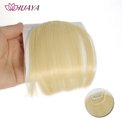 Synthetic Clip-In Air Bangs Invisible Fringe p4-27 by HitMyNeed