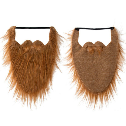 Synthetic Red Beard Wig for Halloween Costumes by HitMyNeed