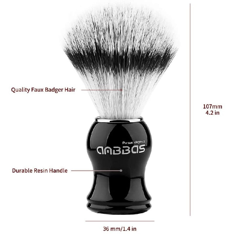 Synthetic Shaving Brush with Soft Bristles by HitMyNeed