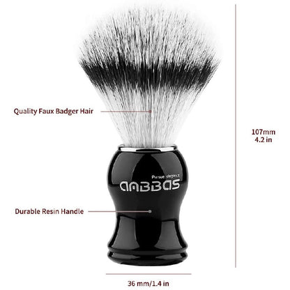 Synthetic Shaving Brush with Soft Bristles by HitMyNeed