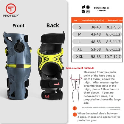 T Brand Motorcycle Knee Pads with Exoskeleton Guards s by HitMyNeed